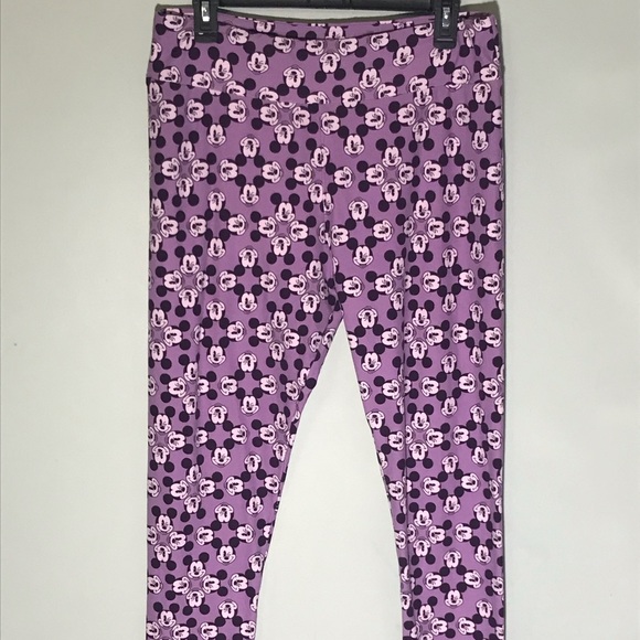 LuLaRoe Pants - Lularoe tall and curvy Mickey leggings.